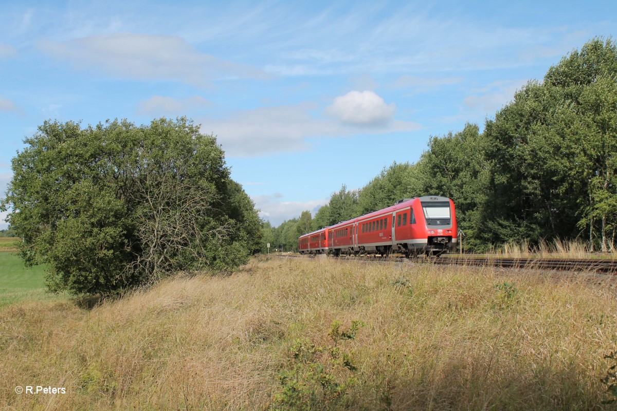 612 991 als RE 3696 Regensburg - Hof bei Schnfeld. 03.09.13