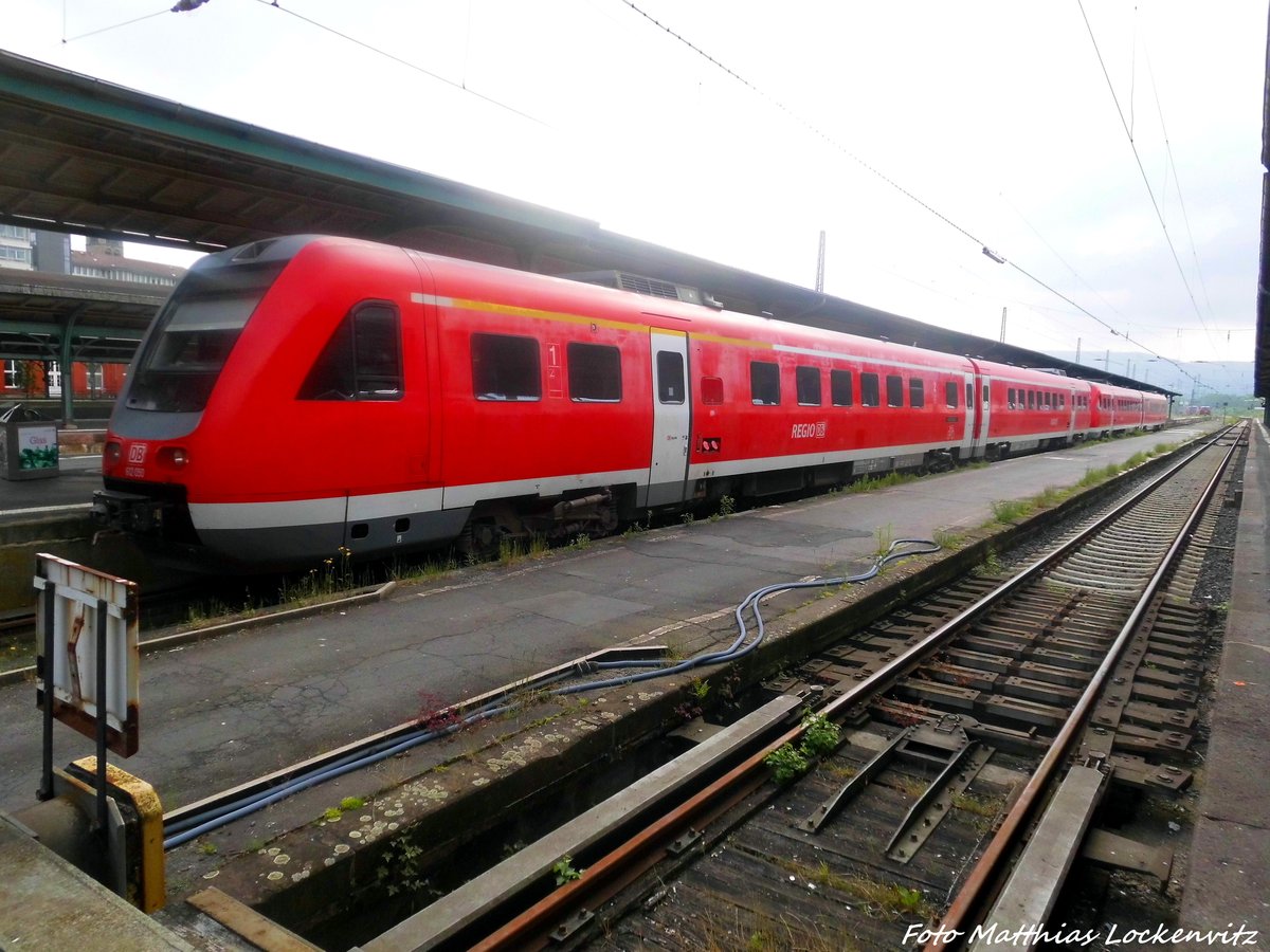 612er im Doppelpack im Bahnhof Kassel Hbf am 29.5.16