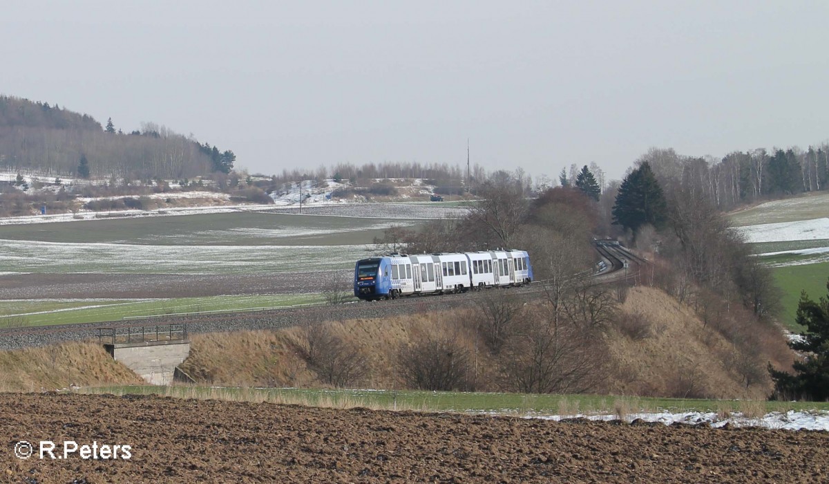 622 409 als OPB79722 Regensburg - Marktredwitz bei Lengenfeld. 27.02.16