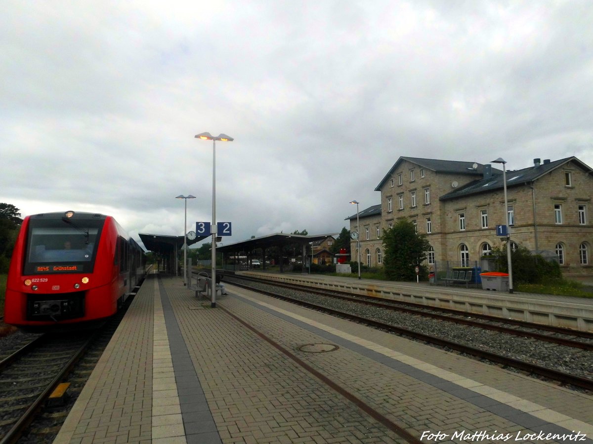 622 529 / 029 im Bahnhof Monsheim am 31.5.16