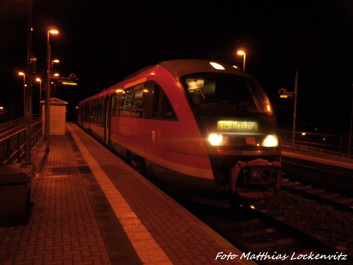 642 141 / 641 im Bahnhof Delitzsch ob Bf am 12.1.16