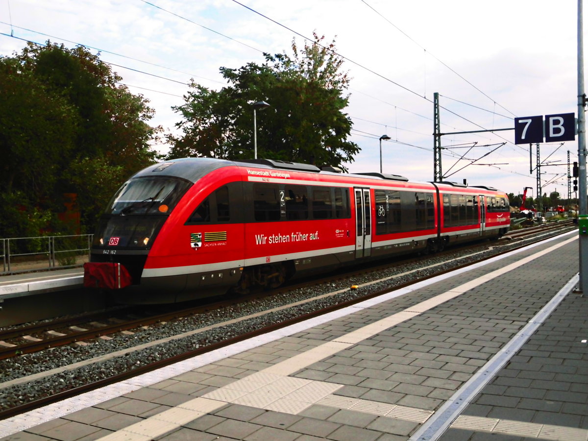 642 162 / 662 bei einer Rangierfahrt im Magdeburger Hbf´s am 9.9.18