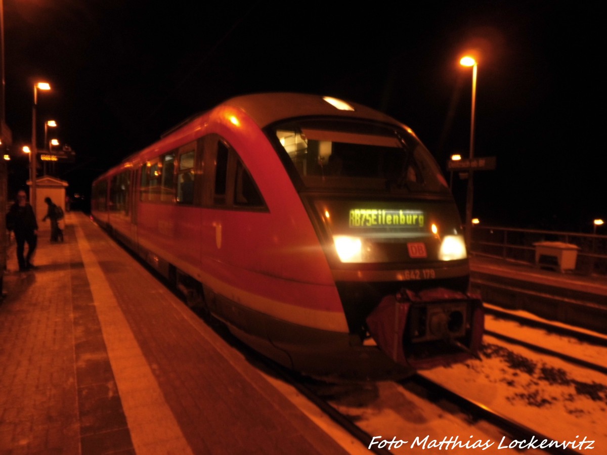 642 179 / 679 im Bahnhof Delitzsch ob Bf am 8.1.16