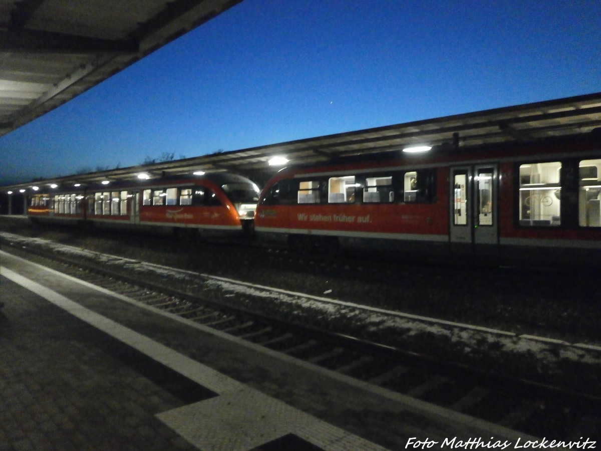 642er im Bahnhof Gsten am 5.2.15