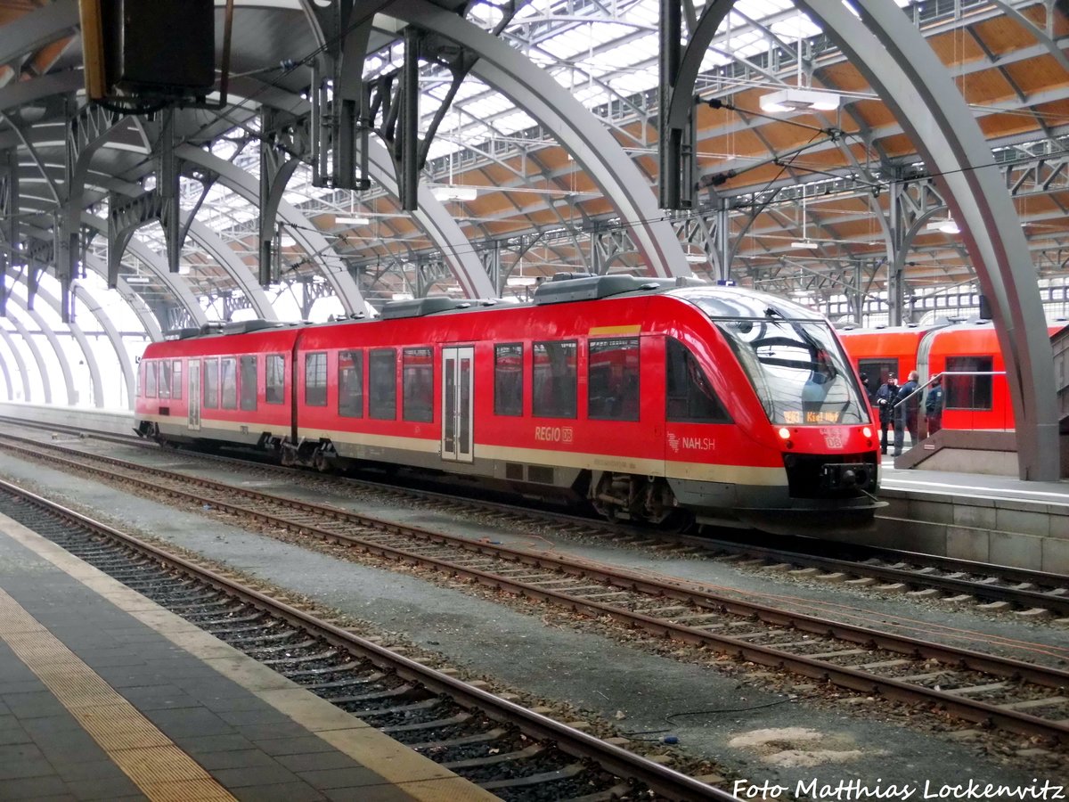 648 353/853 im Lbecker Hbf mit ziel Kiel Hbf am 1.1.17