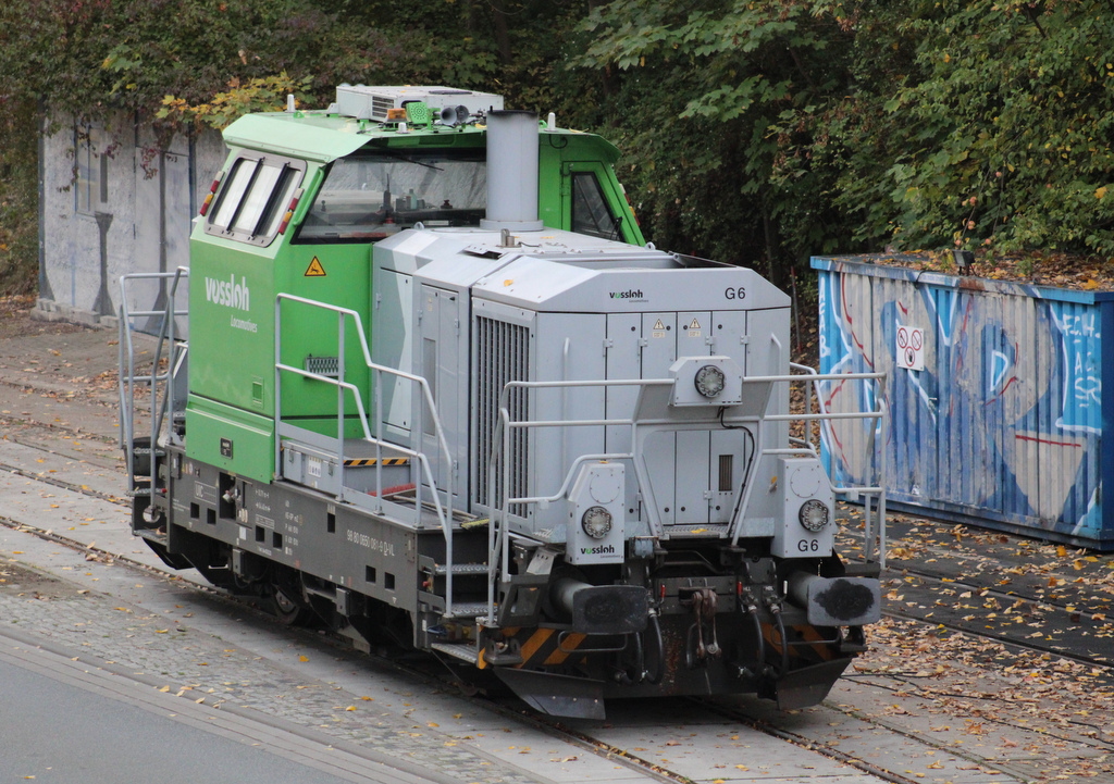 650 081-9 stand am Vormittag des 15.10.2022 im Rostocker Fracht und Fischereihafen abgestellt.