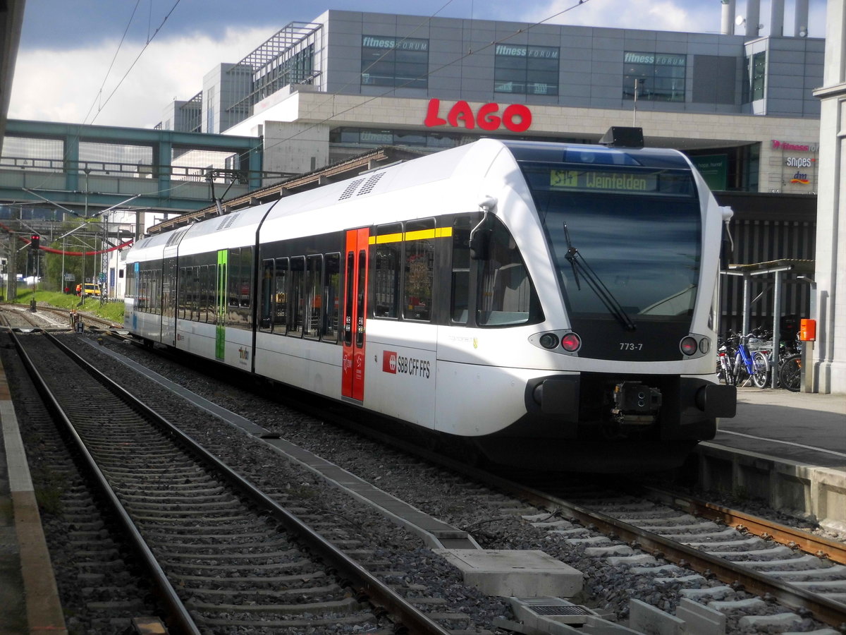 773-7 im Bahnhof Konstanz am 18.4.17