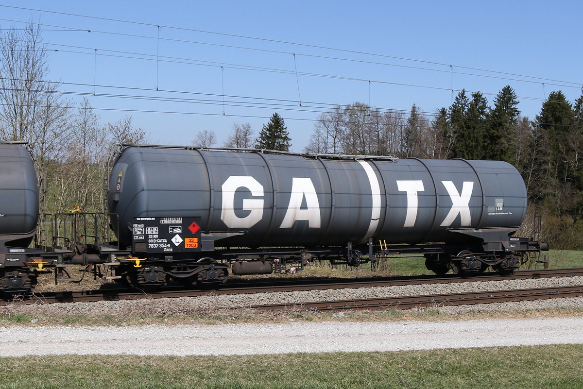 7837 354 (Zans) am 6. April 2020 bei Grabensttt.