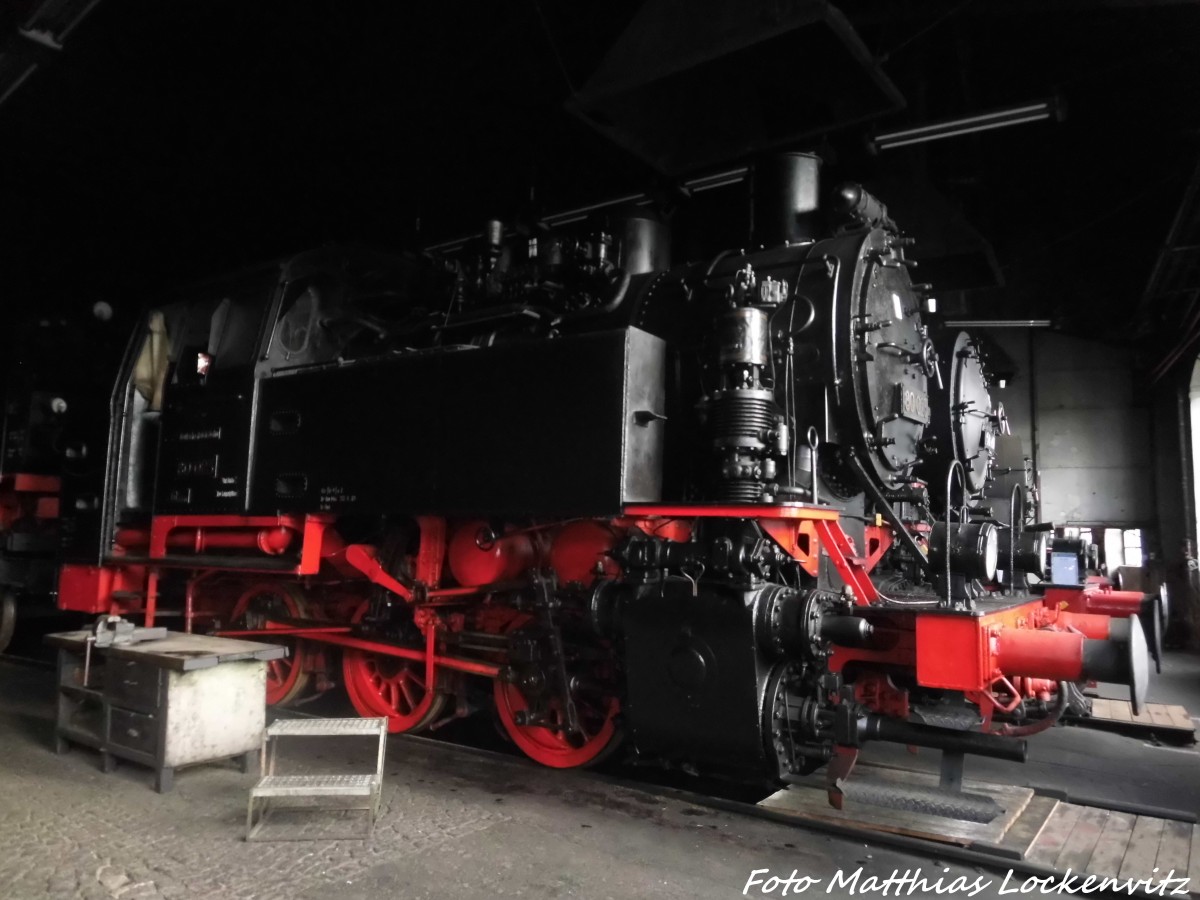 80 XXX im Eisenbahnmuseum Chemnitz-Hilbersdorf am 12.11.15