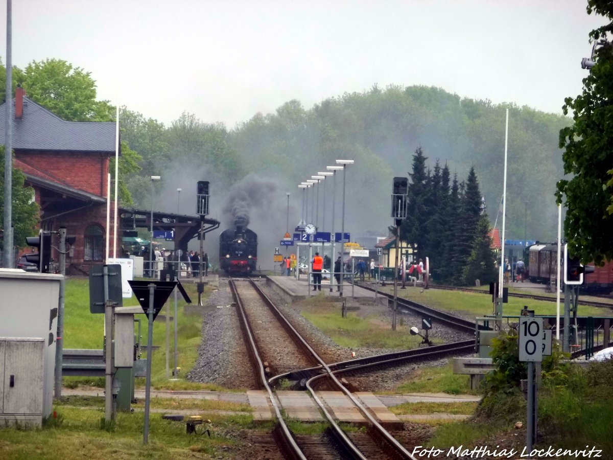 91 134 im Putbusser Bahnhof am 21.5.16