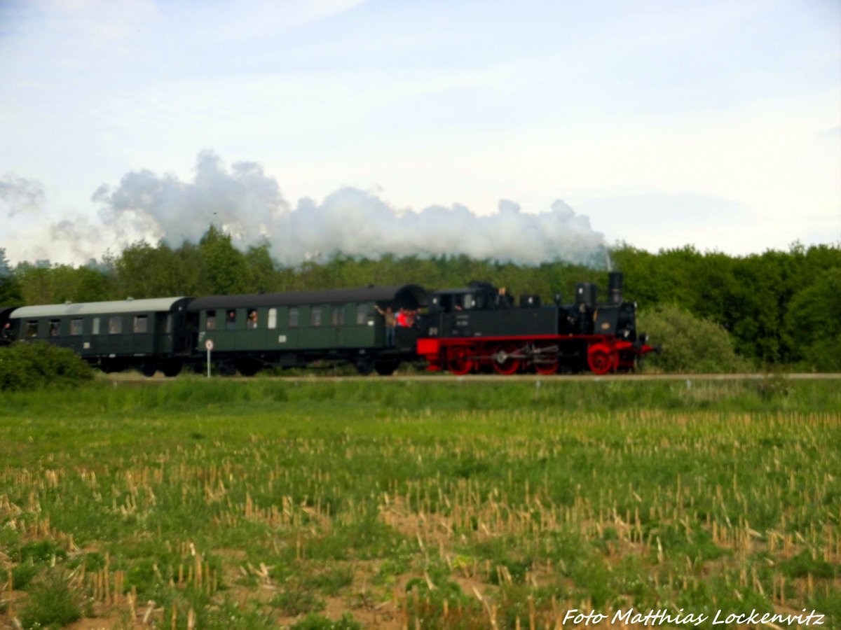 91 134 unterwegs nach Lauterbach Mole kurz hinter Bergen auf Rgen am 21.5.16