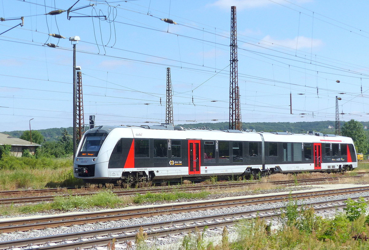 abellio 1648 916-2 als RB 80576 von Naumburg Ost nach Wangen, am 28.06.2019 in Naumburg Hbf.