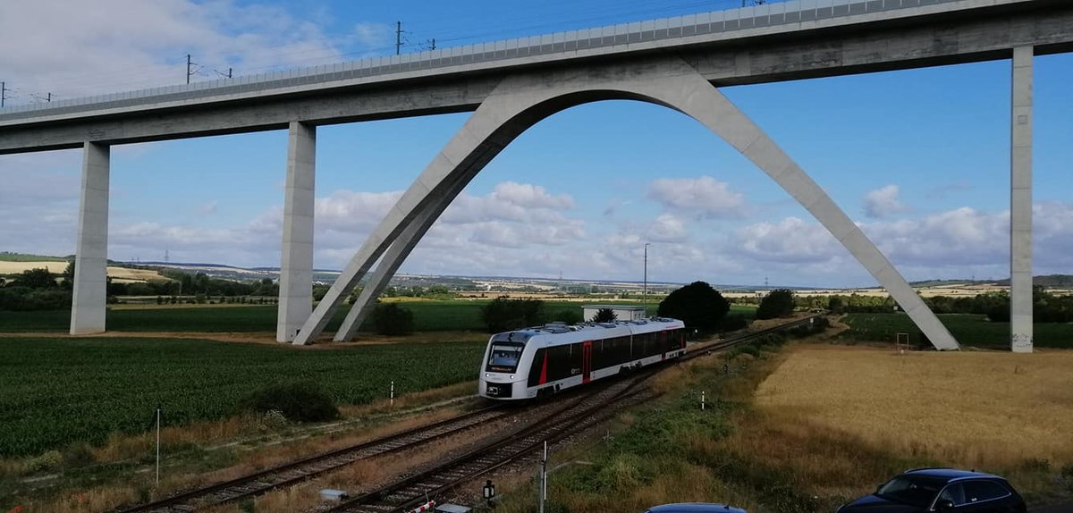 abellio 1648 xxx als RB von Wangen nach Naumburg Ost, am 09.07.2019 bei der EInfahrt in Karsdorf. (Foto: Jens Hermann)