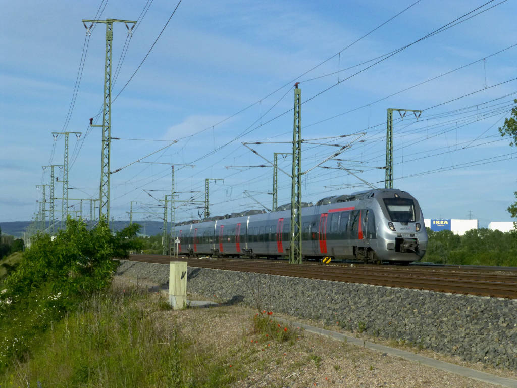 Abellio-Talent 311 bei Erfurt, 10.7.16