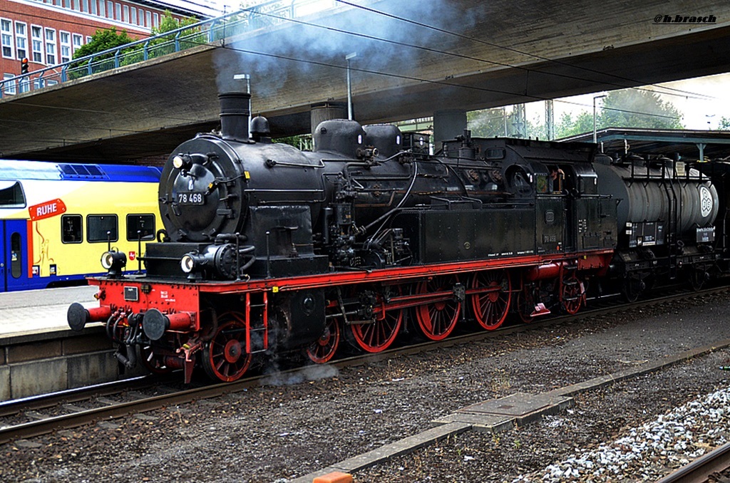 abfahrt in hh-harburg der 78 468,mit einen sonderzug aus hamburg,11.07.15