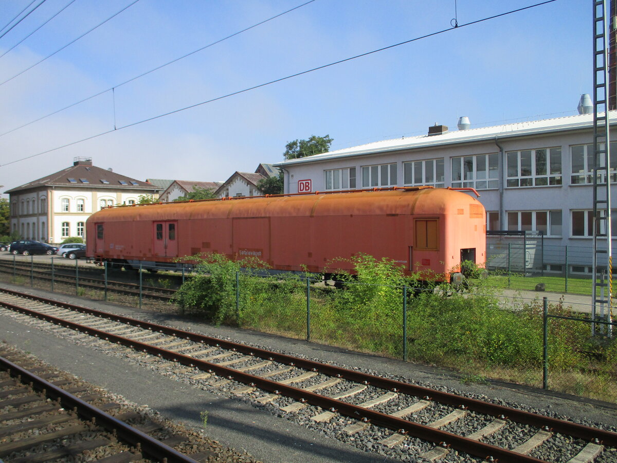 Abgestellter Hilfszugwagen,am 02.September 2021,in Fulda.