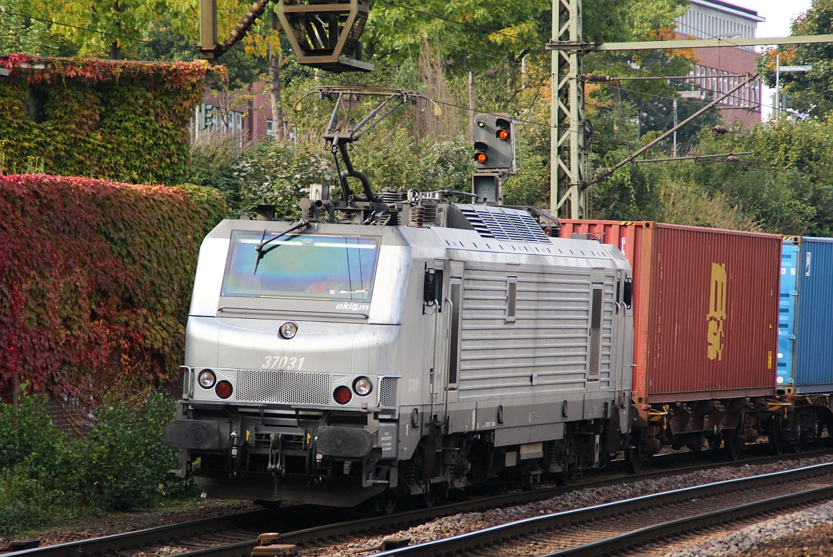Akiem E437031 Hamburg-Harburg 28.09.2012