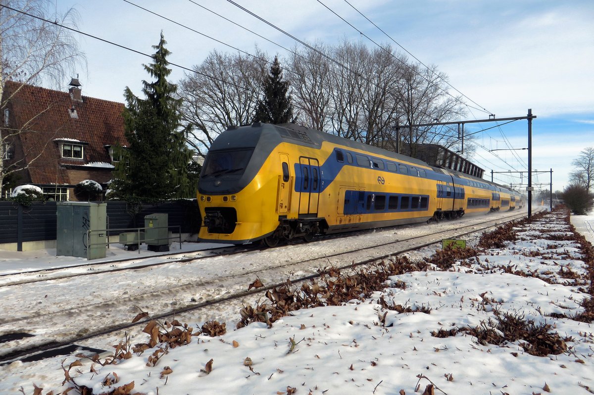 Am 14 Februar 2021 durcheilt NS 8745 Wijchen.