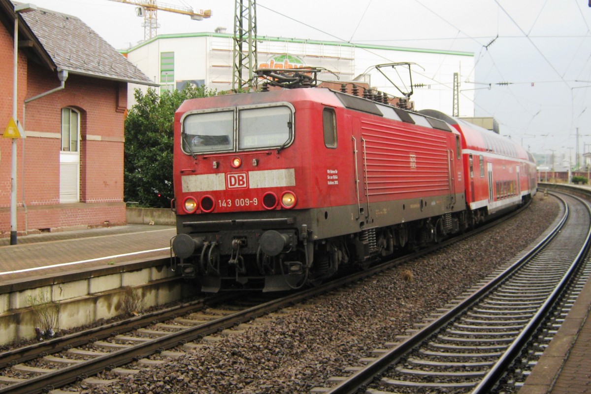 Am 16 September 2011 hlt 143 009 mit RB in Vlklingen.