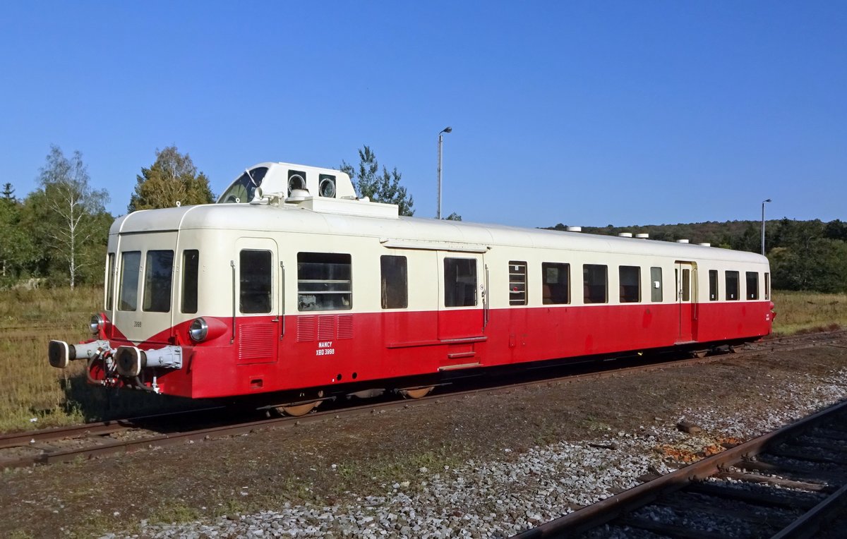 Am 21 September 2019 war Picasso -auch X-3998 genannt- in Mariembourg bei der CFV3V.