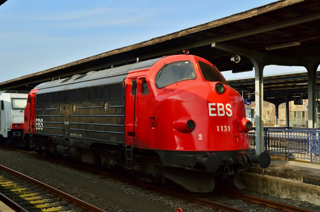 Am 22.02.2015 war wieder einmal EBS My 1131 (227 003-1) in Zeitz Pbf abgestellt.