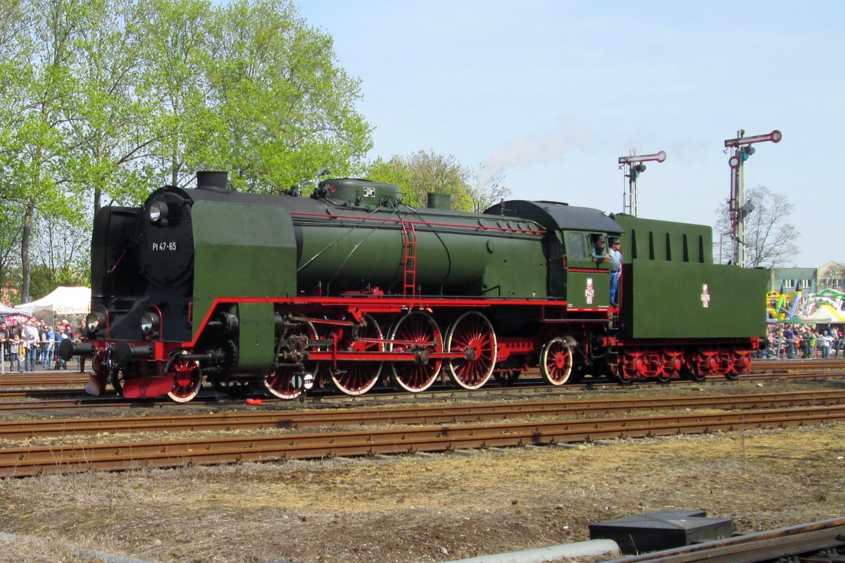 Am 30 April 2016 war Pt47-65 in Wolsztyn.