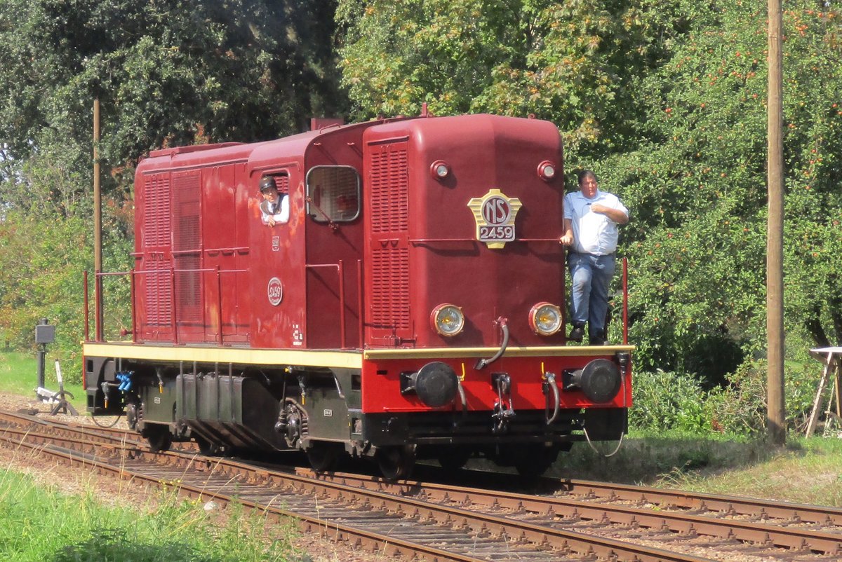 Auch 2459 lauft am 1 September 2018 in Beekbergen um.