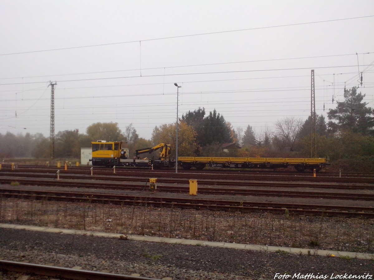 Auch ein SKL Standte abgestellt im Bahnhof Halle-Nietleben am 12.11.14