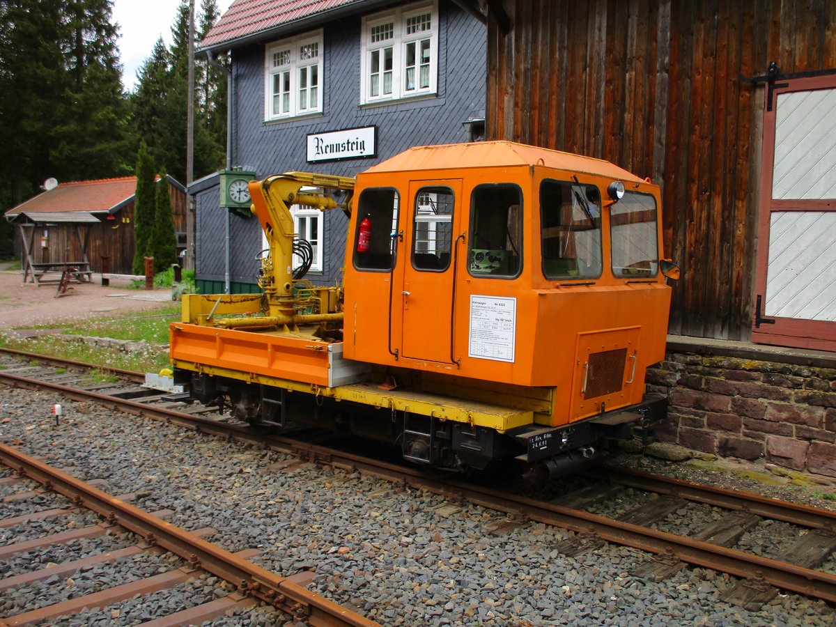 Auf dem Bahnhof Rennsteig stand dieses Skl am 27.Mai 2020.