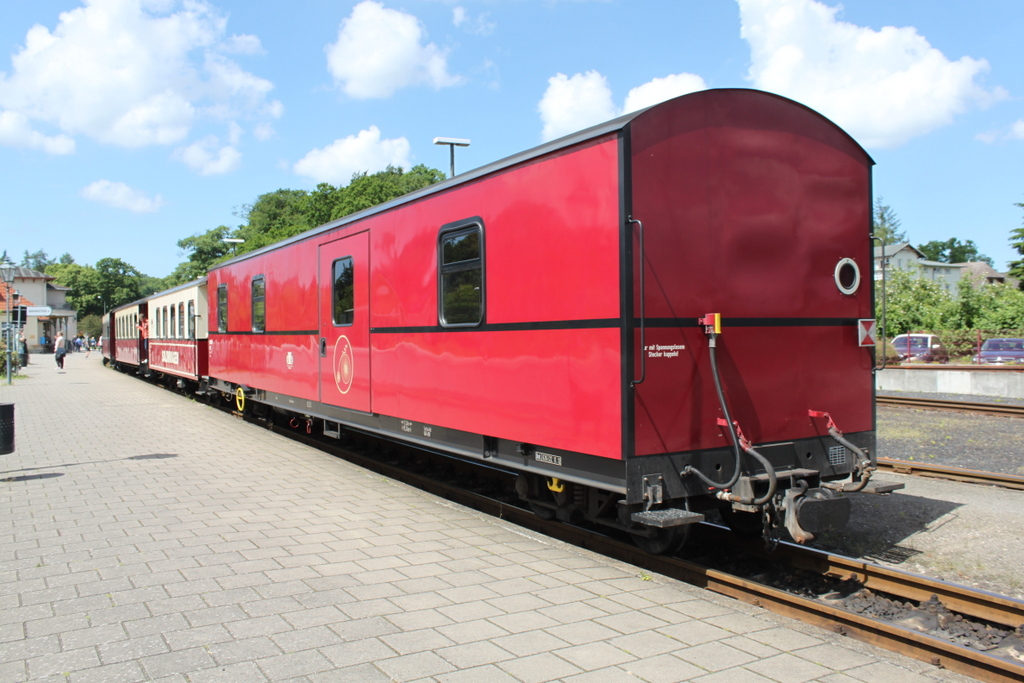 Bderbahn Molli am 10.06.2017 in Bad Doberan.