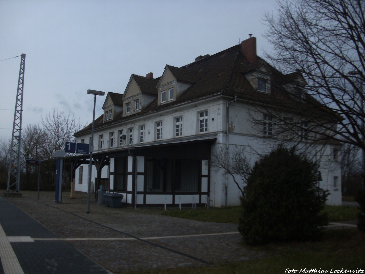 Bahnhof Angersdorf am 11.12.14