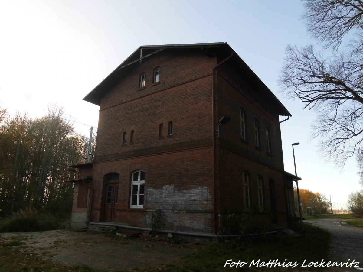 Bahnhof Buchenhorst am 8.11.15