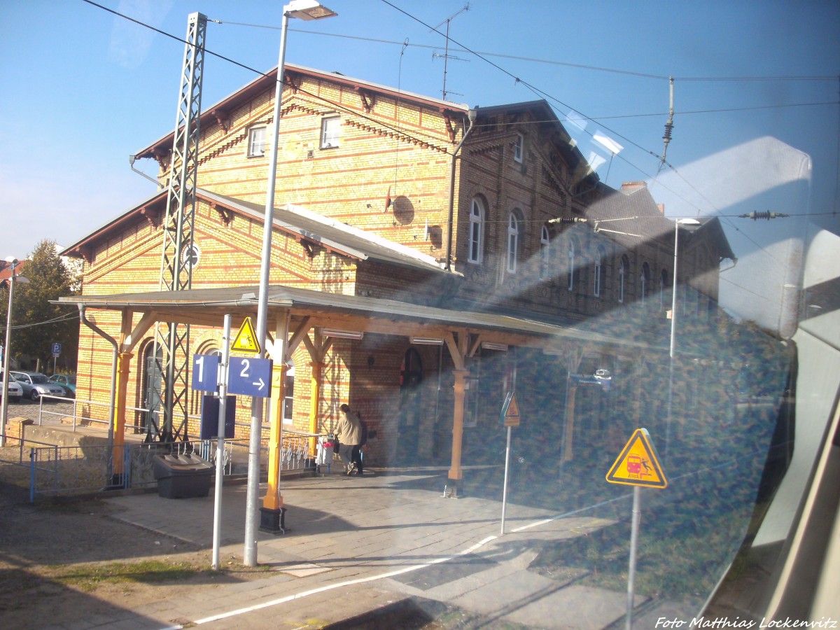 Bahnhof Demmin am 7.10.13