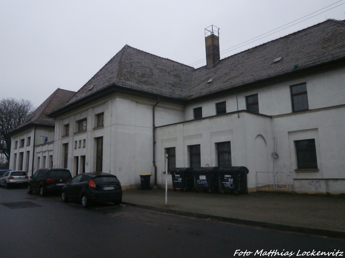 Bahnhof Grokorbetha am 22.1.15