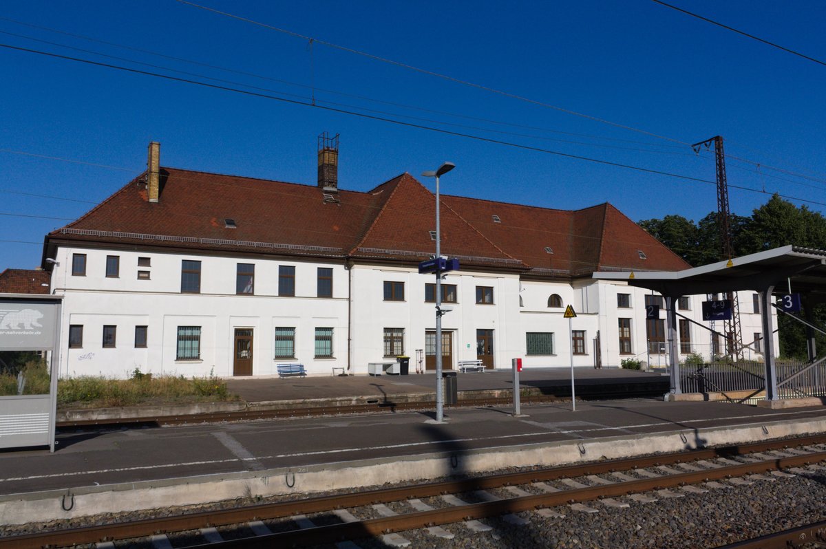 Bahnhof Grokorbetha am 28.6.19