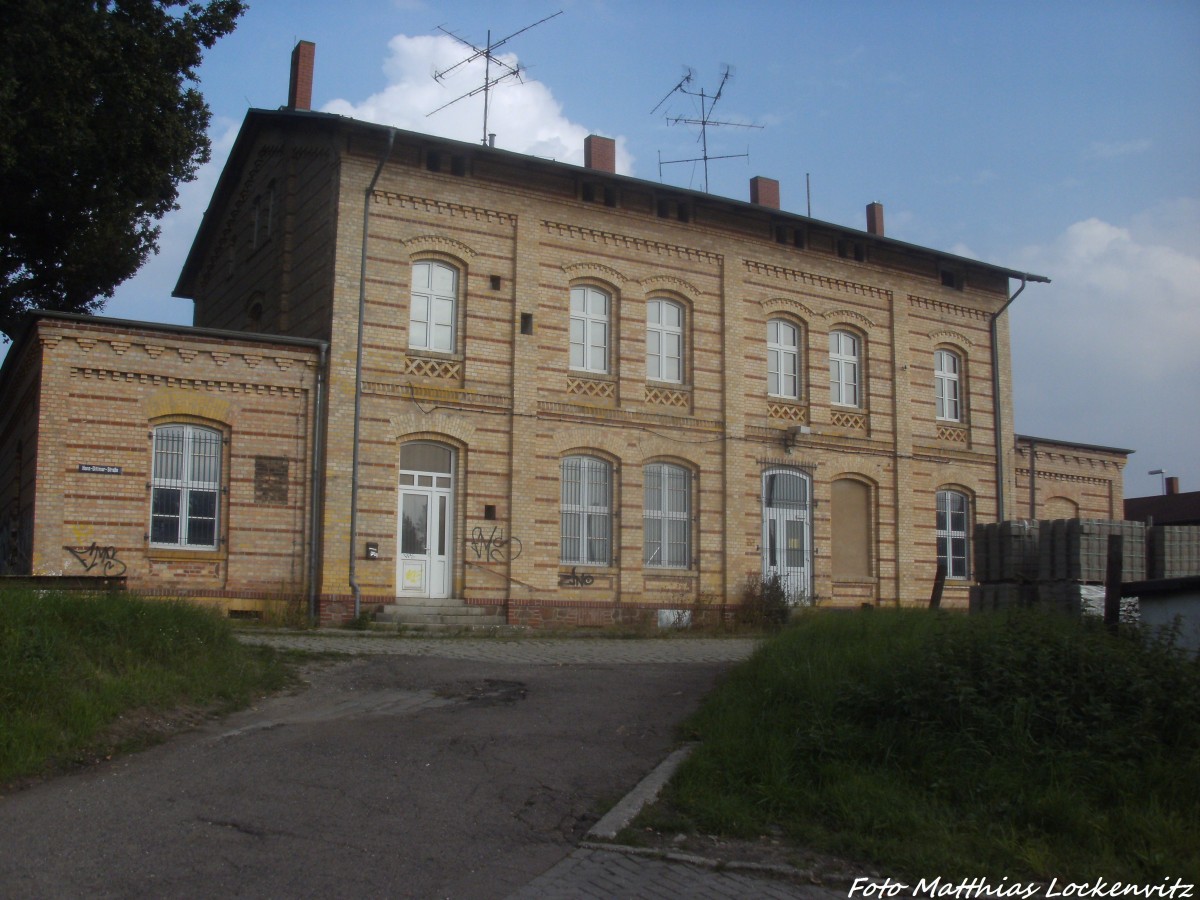 Bahnhof Halle-Trotha am 8.9.14