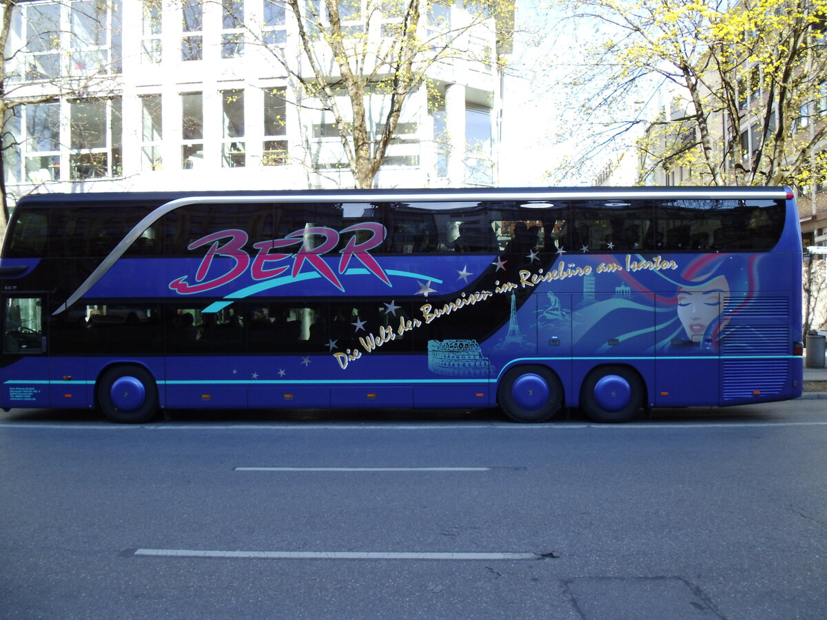 Berr, Bruckmhl - Setra S 431 DT am 27. Mrz 2014 in Mnchen (Aufnahme: Martin Beyer)