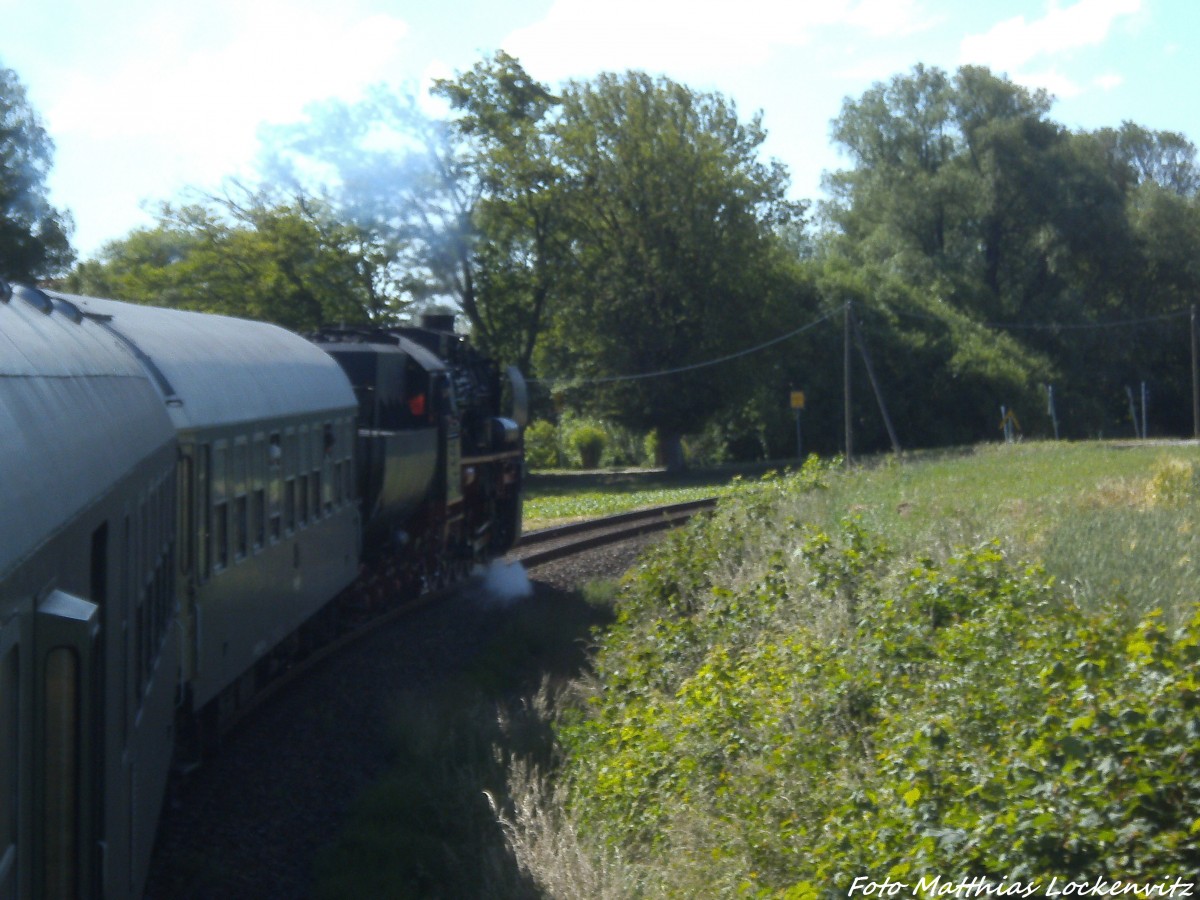 Blick auf die 52 8079 am 15.6.14