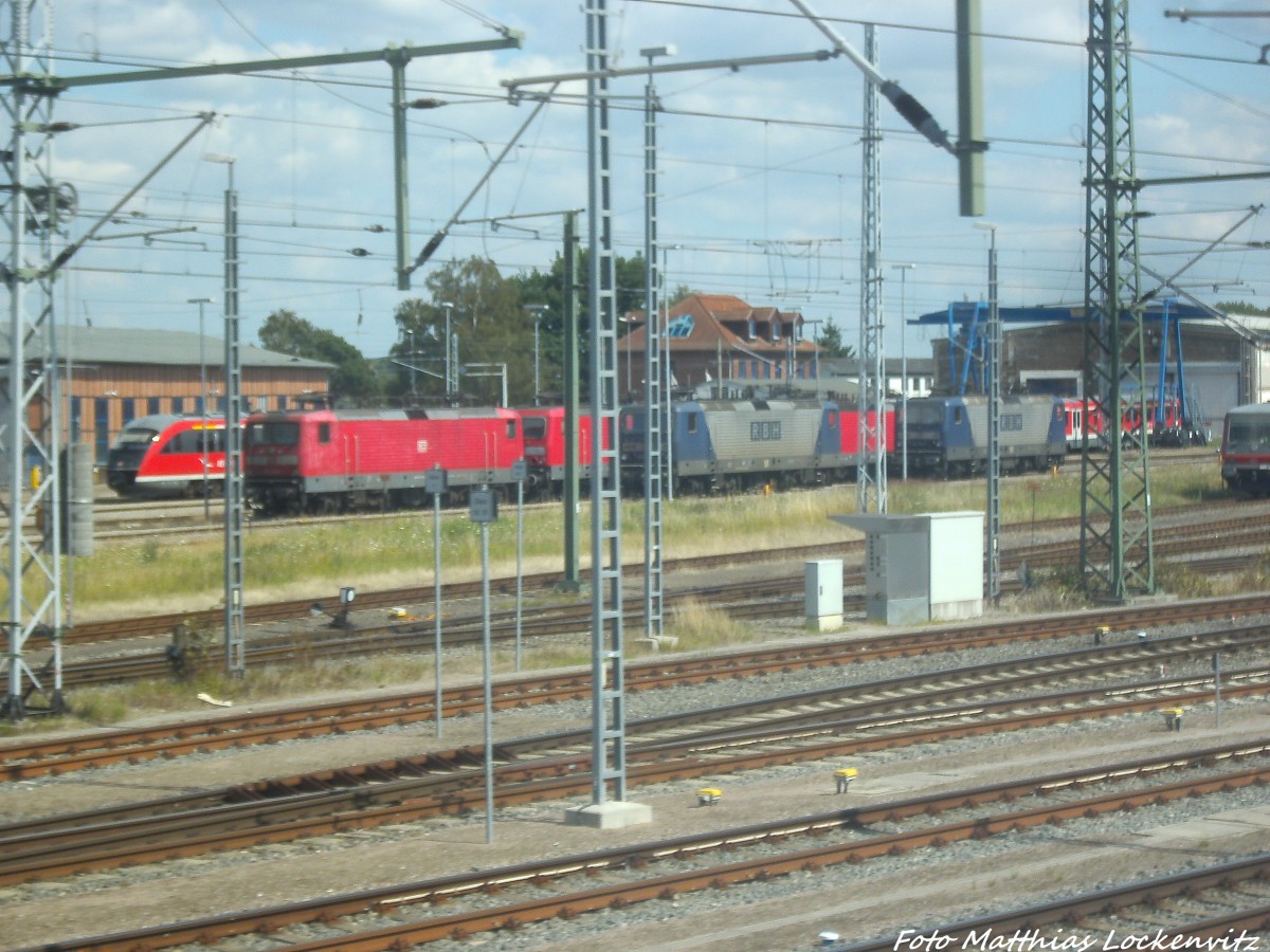 Blick auf das BW Rostock am 15.7.14