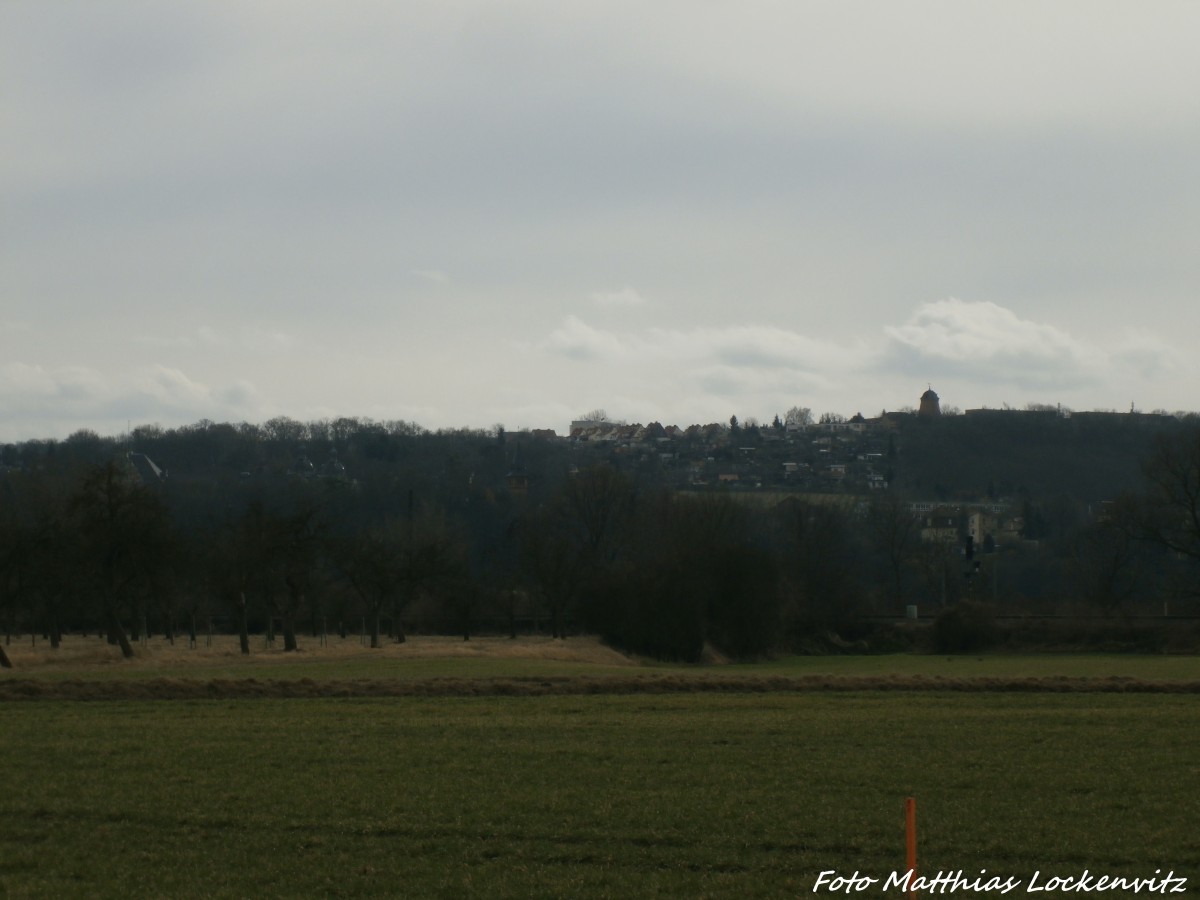 blick auf Naumburg (Saale) am 24.2.15