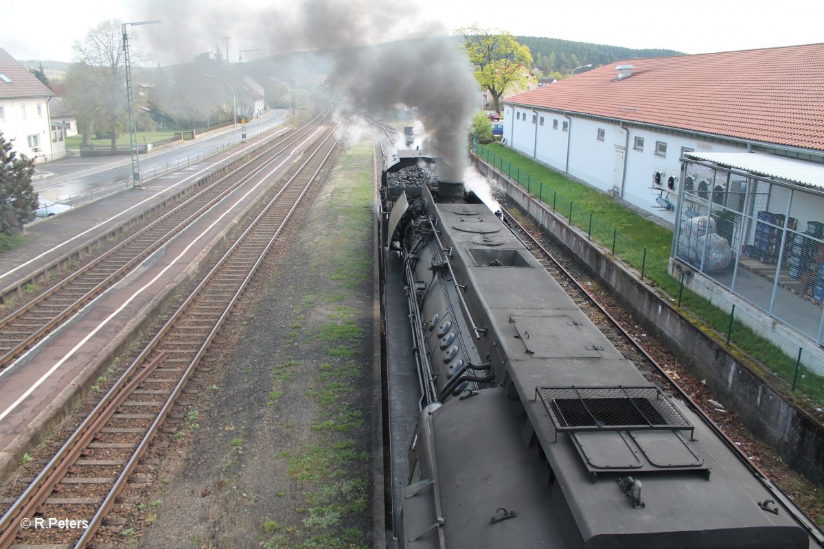 Blick von Oben auf die Domverkleidung von 01 509