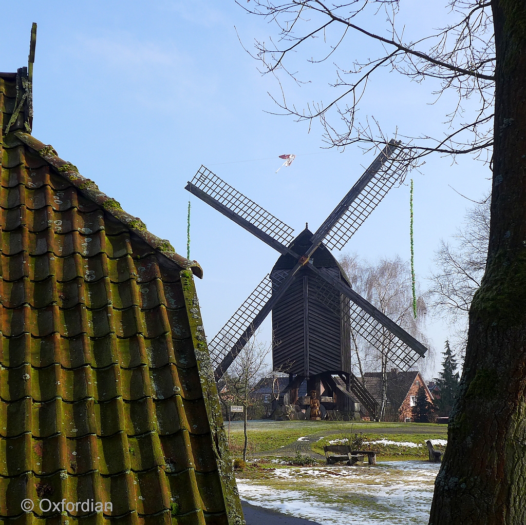 Bockwindmühle AUGUSTE in Suhlendorf.