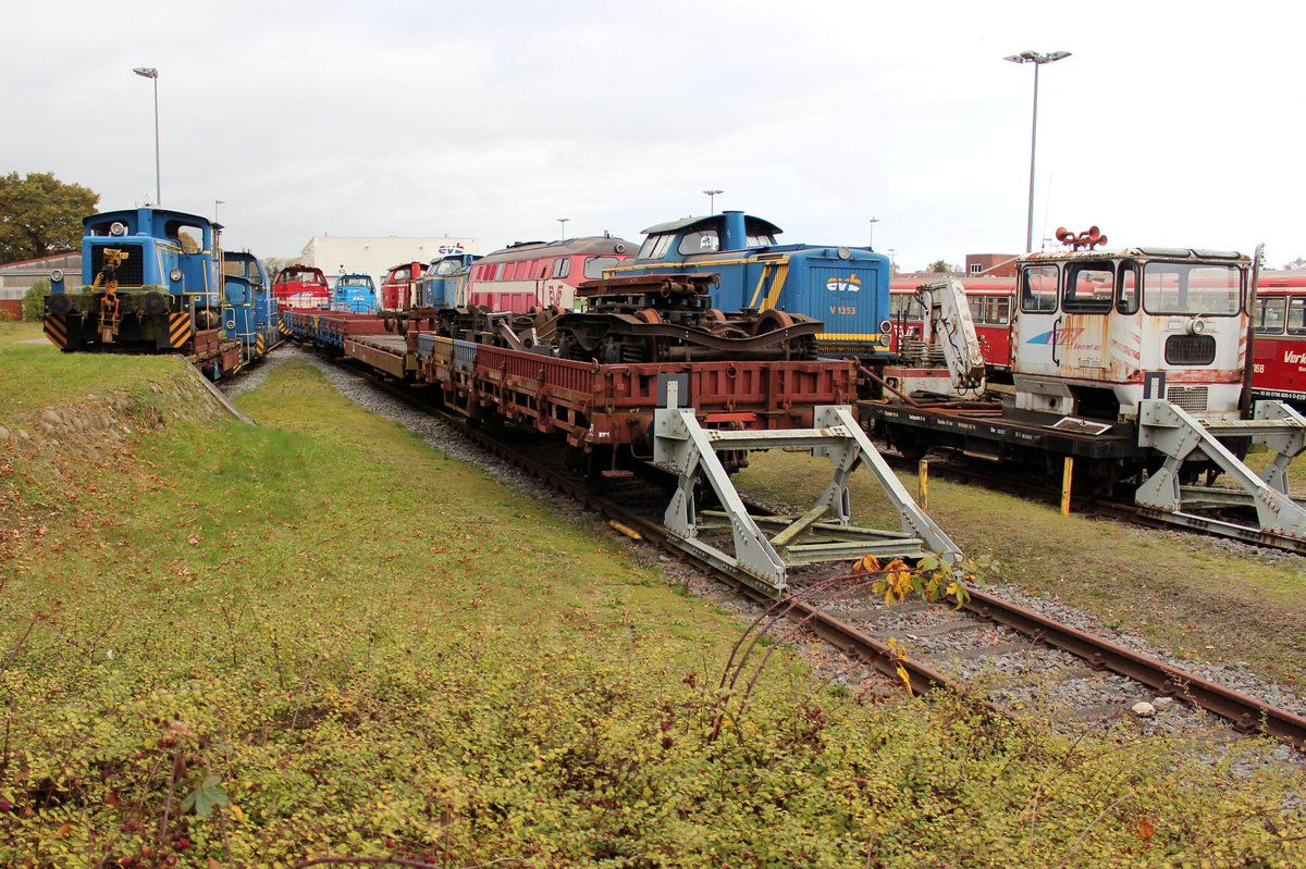 Bremervörde / EVB Betriebshof am 30.10.2016