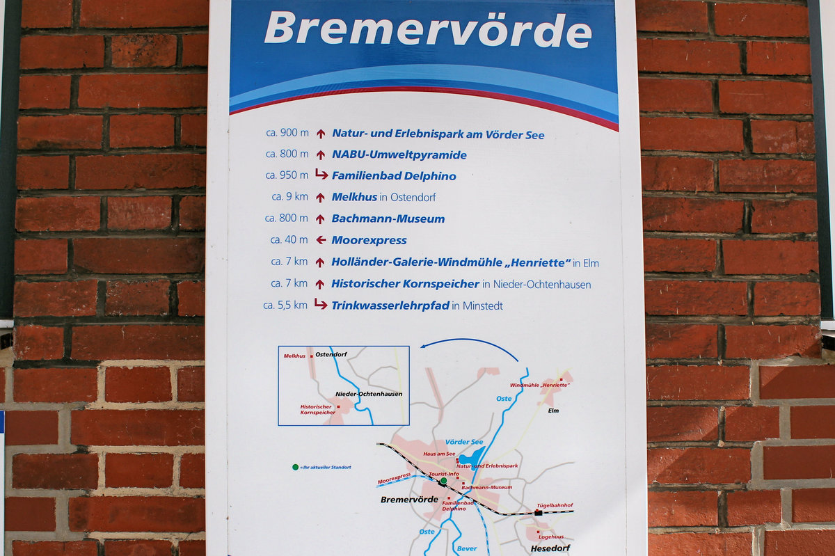 Bremervörde Bahnhof am 21.08.2016.