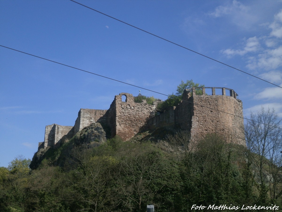 Burg Giebichstein in Halle (Saale) am 26.4.15