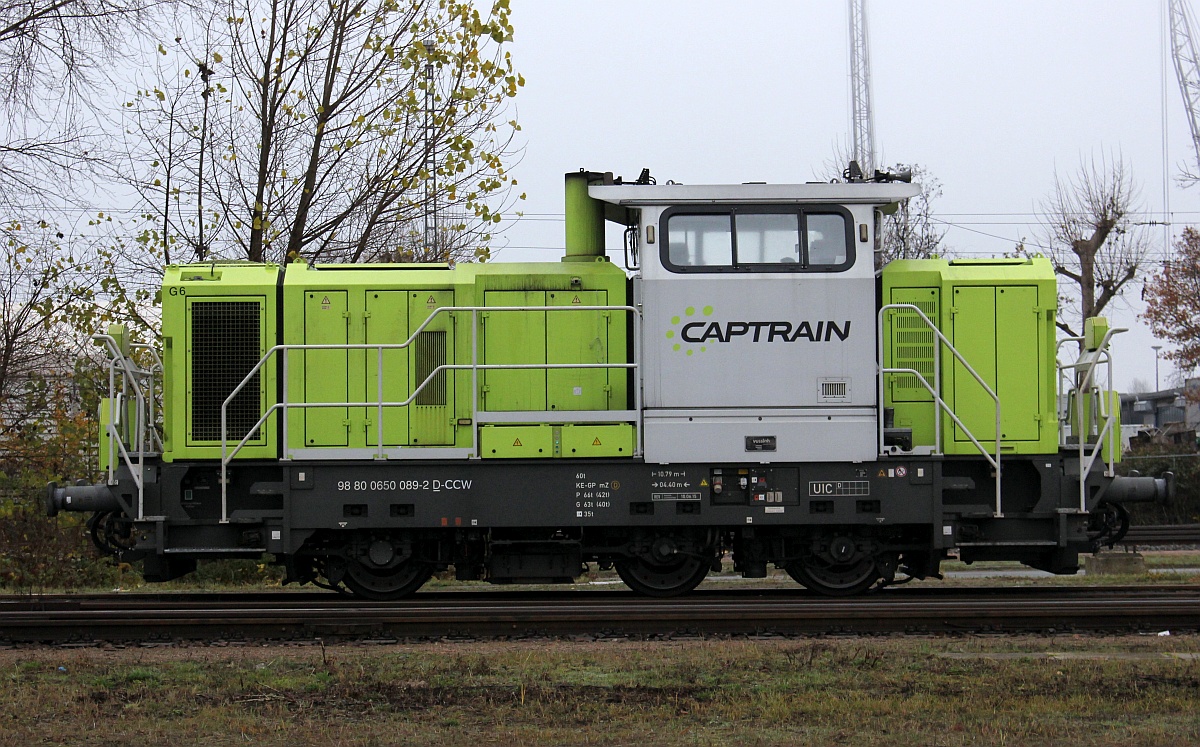 Captrain/CCW 650 089-2, REV/VL/10.06.15, Hohe Schaar 28.11.2020