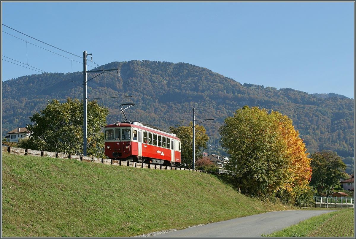 CEV Beh 2/4 bei Chteau d'Hauteville.
18. Okt. 2011