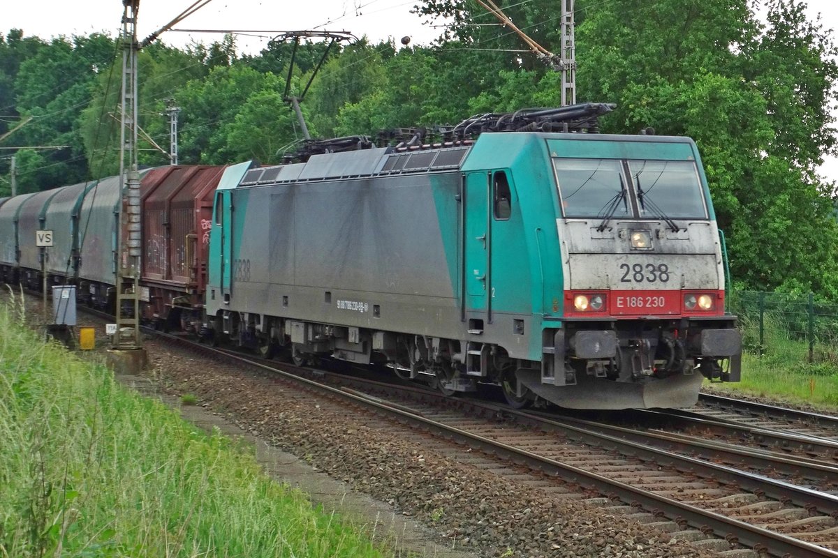 CoBRa 2838 treft in Venlo ein am miesen 18.März 2017.