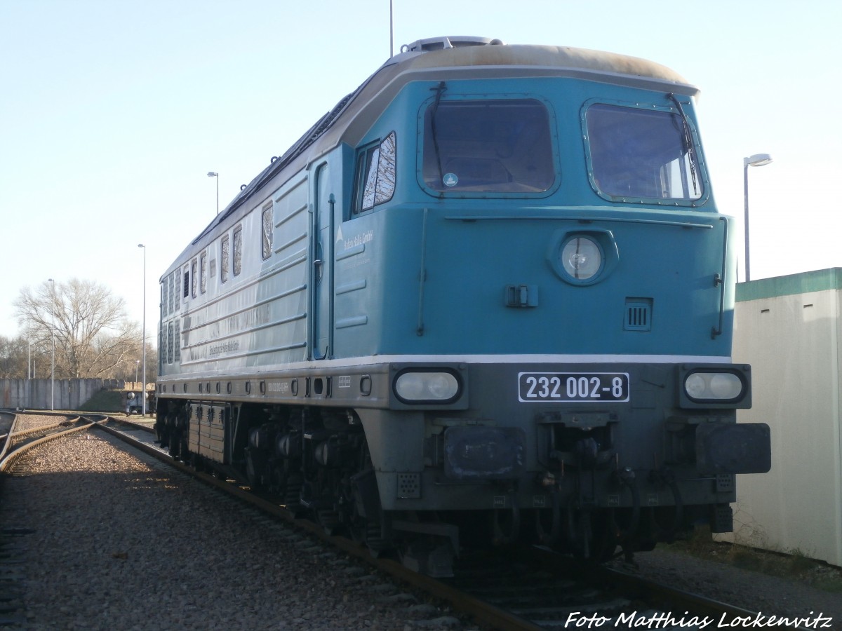 CTHS 232 002 abgestellt am Saalehafen in Halle (Saale) am 13.1.15