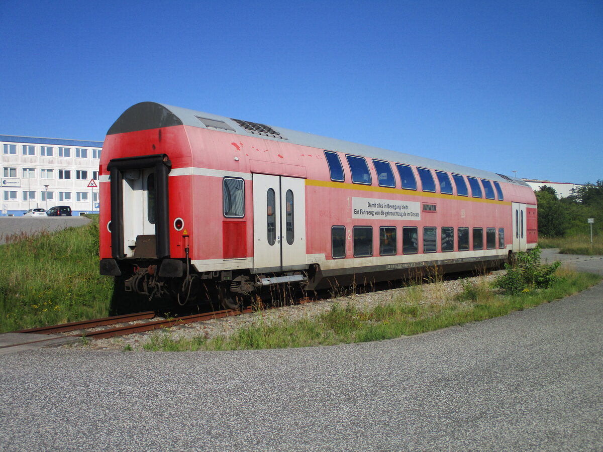 DABpza 50 80 36-75 067-3,mit besonderer Anschrift,am 20.Juli 2024,in Mukran.